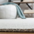 thumbnail image 5 of Safavieh Abstract Delia Distressed Wool Area Rug, Light Gray/Ivory, 6' x 6' Round, 5 of 12