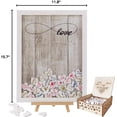 thumbnail image 2 of Wedding Guest Book Wooden Picture Frame with 100PCS Wooden Hearts - Rustic Wedding Decorations and Gift (White Wooden Frame + Unlimited Love), 2 of 6