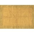 thumbnail image 1 of Ahgly Company Indoor Rectangle Abstract Brown Modern Area Rugs, 8' x 12', 1 of 4