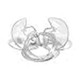 thumbnail image 3 of Doc's Pro Plugs DFFL4 Small Vented Pro Ear Plugs with Leash, Clear, 3 of 4