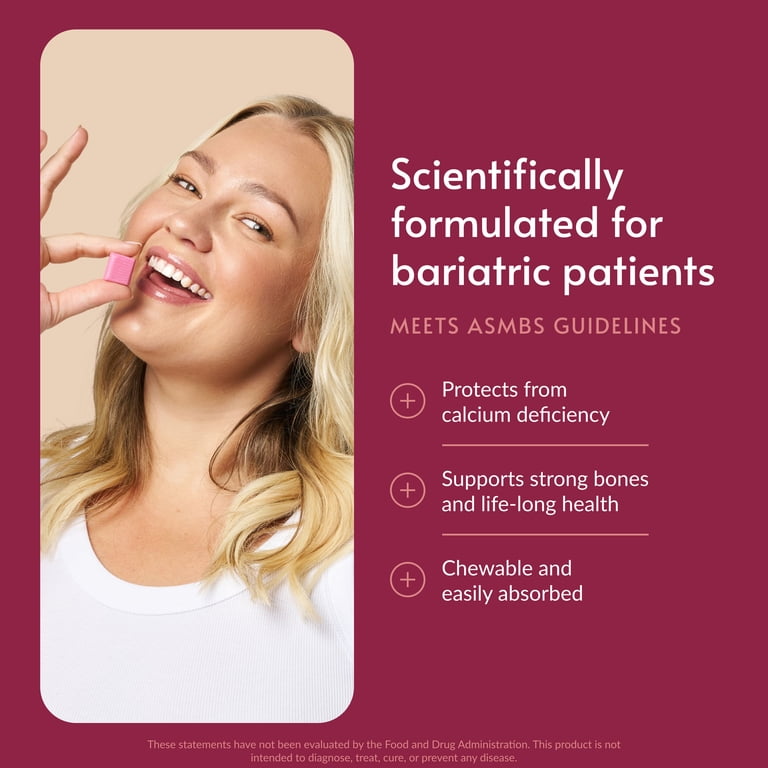 Bariatric Advantage Calcium Citrate Chewy Bites, 500mg photo 2