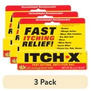 (3 pack) Itch-X Fast-Acting Anti-Itch Gel