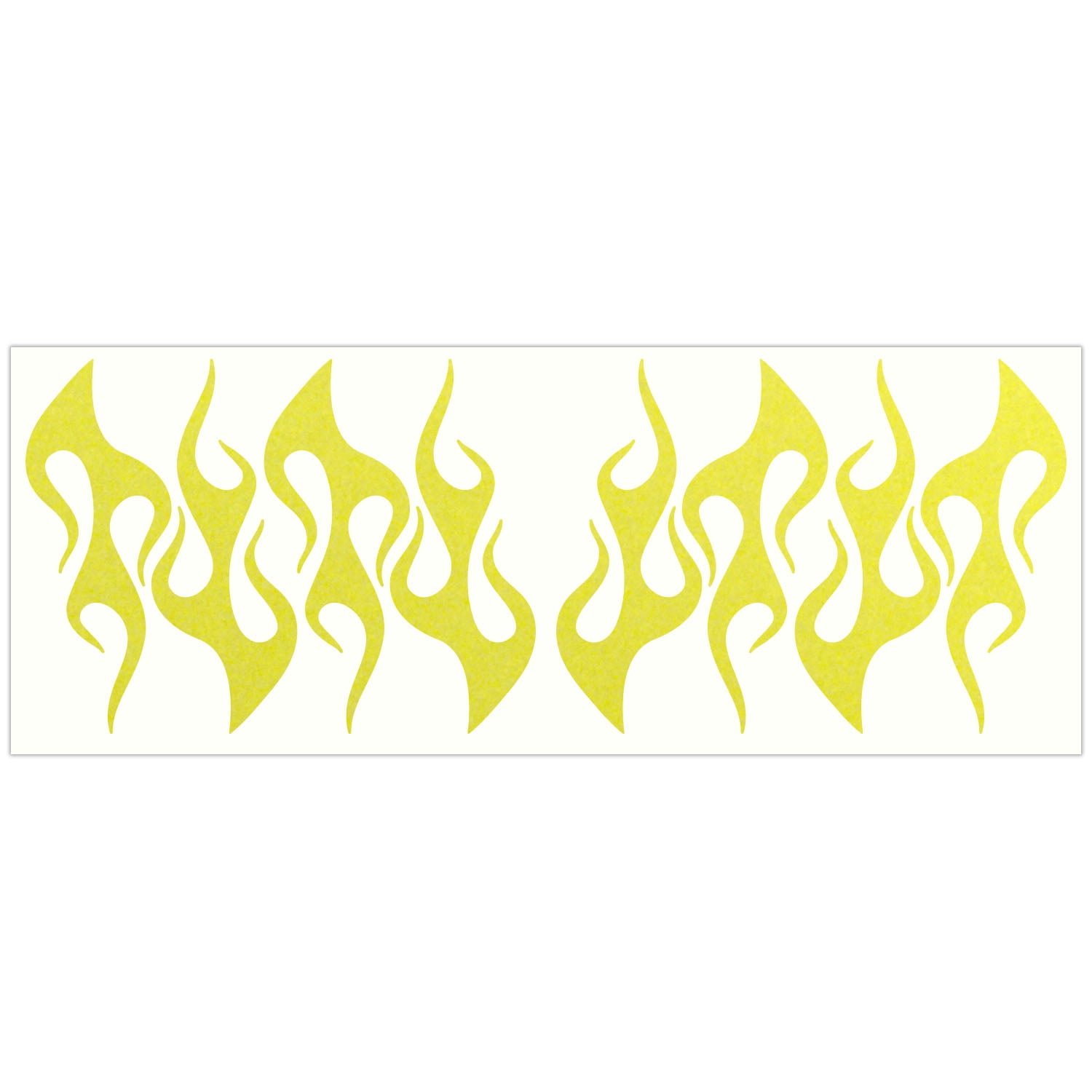 Wheelchairs and More Bicycles Strollers LiteMark Reflective Assorted 4 Inch Flames Sticker Decals for Helmets Pack of 9 