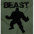 thumbnail image 2 of Beast Gym Fitness Meathead Men's Big & Tall Graphic Hoodie Brisco Brands 4X, 2 of 4