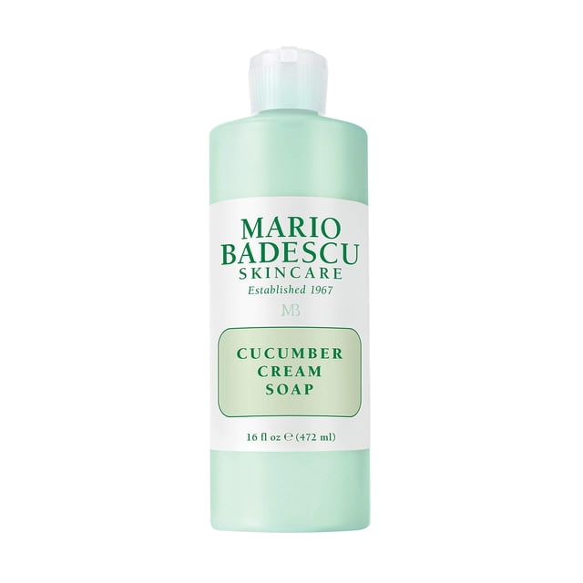 Jabón limpiador facial Mario Badescu en crema de pepino 480 ml