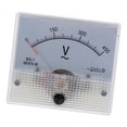thumbnail image 4 of DYNWAVECA 85L1 Voltmeter Panel Meter Electrical Voltmeter Measurement - 0-450V, 62 x 55mm, 4 of 8