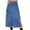 Blue, variant on Women's Jeans Skirt High Waist A-line Casual Slim Fit Midi Skirts with Pocket Denim Skirt for Womens Spring Summer Denim Casual Wear Pocket Skirt Casual Mid Length Skirt