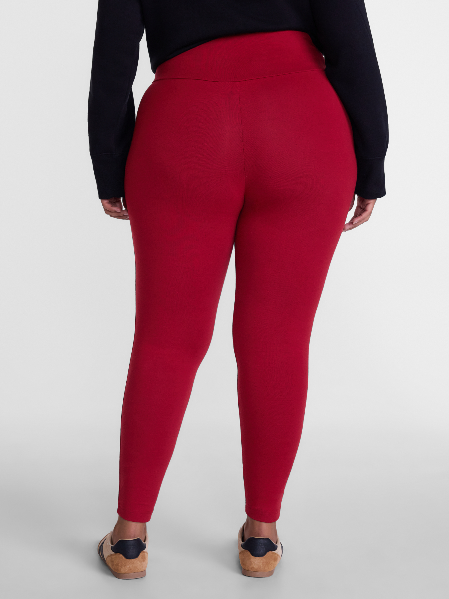 Terra & Sky Women's Plus High Waist Full Length Leggings photo 3