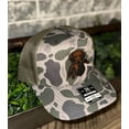 thumbnail image 2 of Duck Camo Richardson 112 duck hunting leather patch hat, 2 of 5
