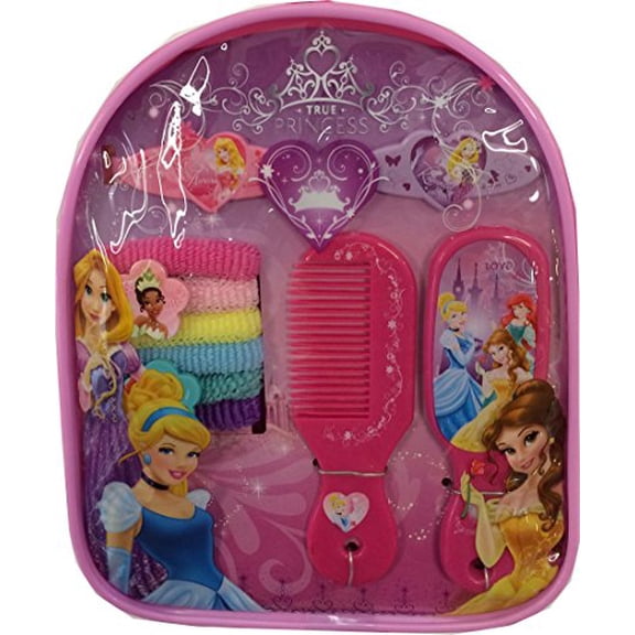 Princess Backpack With Assorted Hair Accessories