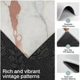 thumbnail image 3 of White Rose Gold Marble Pattern Kitchen Rugs Sets Of 3,Kitchen Runner Rugs Non Skid Washable,Decorative Kitchen Floor Mats for Kitchen,Sink,Laundry,17"x30"+ 17"x47" + 17"x59", 3 of 6