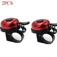 thumbnail image 2 of CAITS 2PCs Aluminum Bicycle Bell for Right Hand - Crisp Clear Sound, Suitable for Adults & Kids, Bike Ringer Accessory, 2 of 3