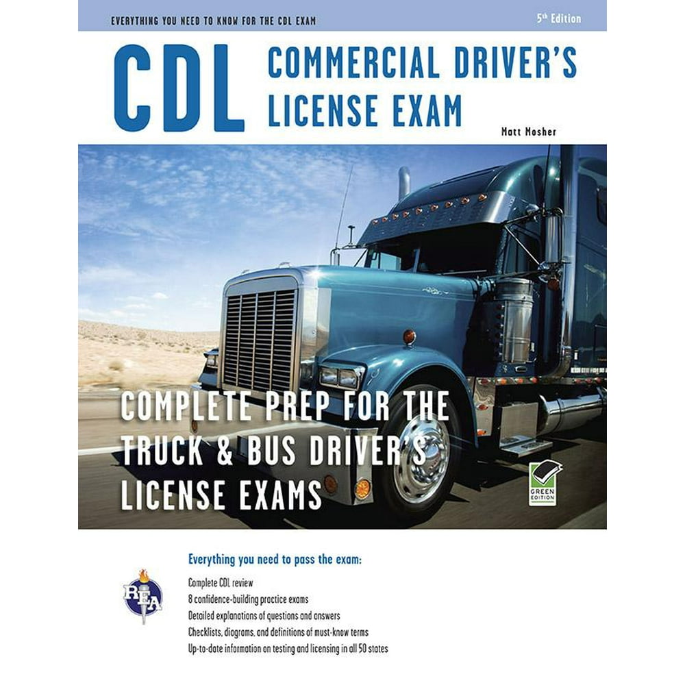 CDL Test Preparation CDL Commercial Driver's License Exam (Edition 5