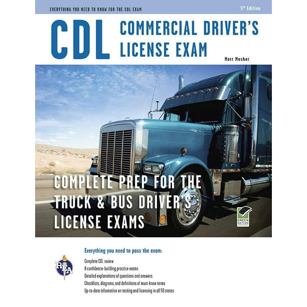 CDL Test Preparation CDL Commercial Driver's License Exam (Edition 5) (Paperback) Walmart