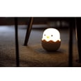 thumbnail image 4 of Luz nocturna infantil - Pollito bebé - Lámpara LED de silicona recargable por USB con control táctil (luz blanca), 4 of 5