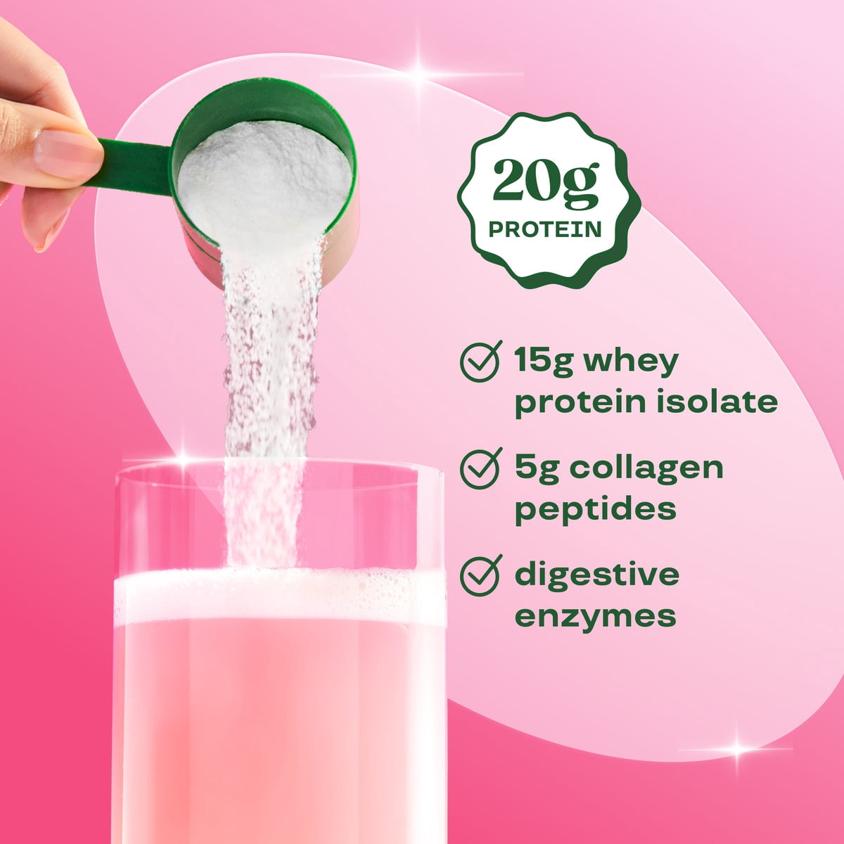 Bloom Nutrition Clear Protein, Strawberry Watermelon, 10 Servings