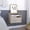Light Grey, variant on TUHOME Busan Floating Nightstand with Wall-Mounted Design, Single Storage Drawer