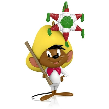 Mouse Ornaments Looney Tunes - The Merriest Mouse in All of Mexico Speedy Gonzales Ornament 2015, 2015 Hallmark By Hallmark ()