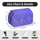 thumbnail image 5 of Disketp Purple Glitter Estuche de Lápices de Doble Capa con Tapa Abatible y Cremallera, Organizador Escolar para Adolescentes y Adultos, 5 of 7