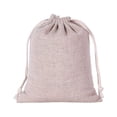 thumbnail image 2 of Langgg Cotton Linen Storage Bag Reusable Rectangular Solid Color Jewelry Underwear Cosmetic Household Drawstring Pouch Pocket 8x10cm 10x12cm, 2 of 6