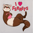 thumbnail image 4 of Inktastic I Love Ferrets Tote Bag, 4 of 4