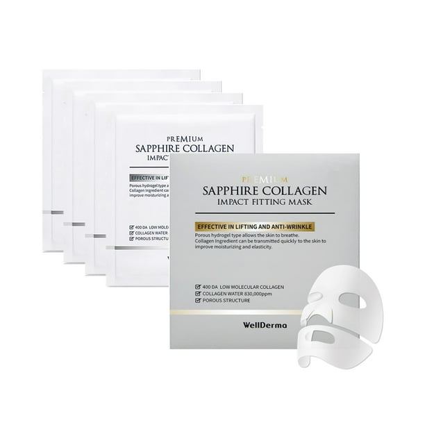 Mascarilla reguladora de colágeno WELLDERMA Sapphire Premium
