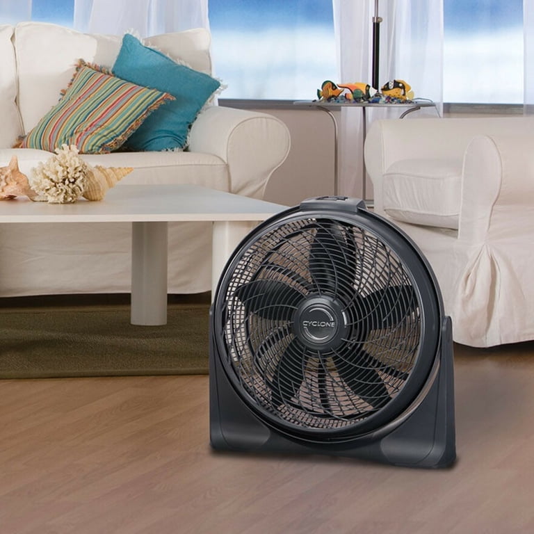 Lasko Cyclone Power Air Circulator with Remote Control, Black - Walmart.com