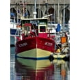 thumbnail image 2 of Perry, Rachel 12x14 Black Ornate Wood Framed with Double Matting Museum Art Print Titled - Antibes Harbor I, 2 of 4