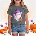 thumbnail image 2 of CAUYDY Toddler Halloween Shirt Kid Girls Boys Graphic Tshirts Kids Fall Spooky Season Short Sleeve Tee Tops,13-14 Y, 2 of 8