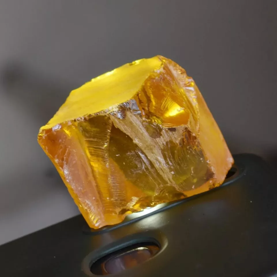 300-400 Ct Yellow Sapphire Rough Gemstone - Natural Uncut Earth-Mined | New Sale