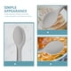 thumbnail image 4 of 3 unids cocina silicona cucharas de cucharas cucharas sopa cucharas creativas ensalada cucharas, 4 of 5