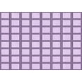 thumbnail image 1 of Ahgly Company Indoor Rectangle Patterned Purple Flower Purple Area Rugs, 3' x 5', 1 of 6