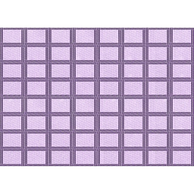 Ahgly Company Machine Washable Indoor Rectangle Transitional Purple Flower Purple Area Rugs, 6' x 9'