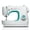 White, variant on SINGER® M3330 Navy Blue Sewing Machine with Accessories , 23 built-in Stitches Deliver 97 Stitch Applications , 1-Step Buttonhole, Free Arm, LED Light , Portable, Perfect For Beginners