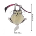 thumbnail image 3 of Acrylic Window Ornament for Home Decoration – Single Piece, Sun-Catching Design for Windows, Walls or Shelves, 3 of 9