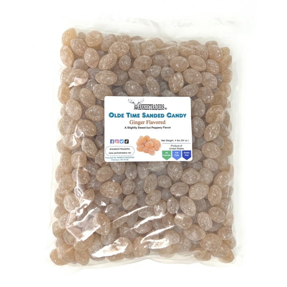 Olde Time Ginger Sanded Candy Drops ~ 4 lbs.