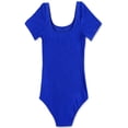 thumbnail image 4 of iiniim Kids Girls One Piece Ballet Dance Gymnastic Leotard Classic Short Sleeves Jumpsuit Dancewear, 4 of 7