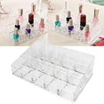 thumbnail image 1 of Garosa 15 Grids Nail Polish Display Holder Lipstick Cosmetics Storage Box Organizer Makeup Tool, Nail Polish Holder, Nail Polish Display Box, 1 of 8