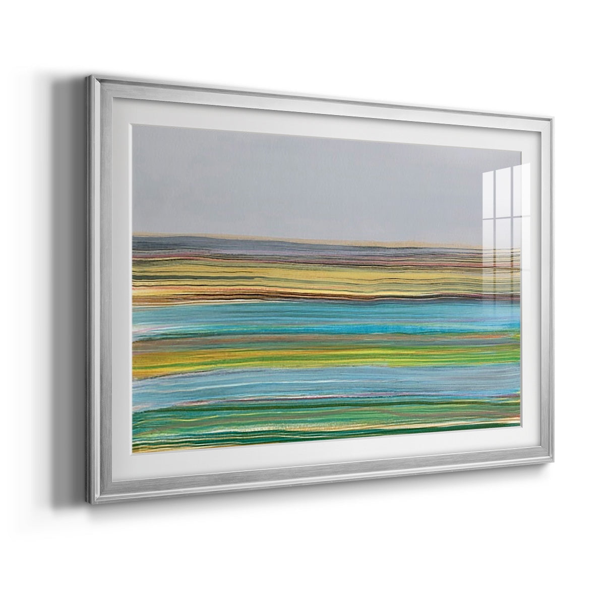 Parallel Striae I Premium Framed Print - Ready to Hang