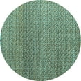 thumbnail image 1 of Ahgly Company Indoor Round Abstract Light Blue Modern Area Rugs, 7' Round, 1 of 4
