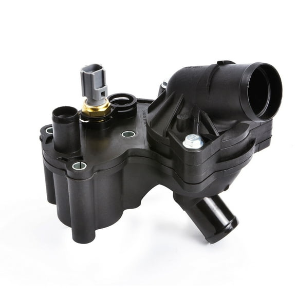 BOXI 902-860 Thermostat Housing Kit Assembly W/Sensor Fits for Ford Explorer & Mercury Mountaineer 2002 2003 2004 2005 2006 2007 2008 2009 2010 (V6 4.0L ONLY) | OE# 2L2Z8592AA 2L2Z8592BA 2L2Z8592BB