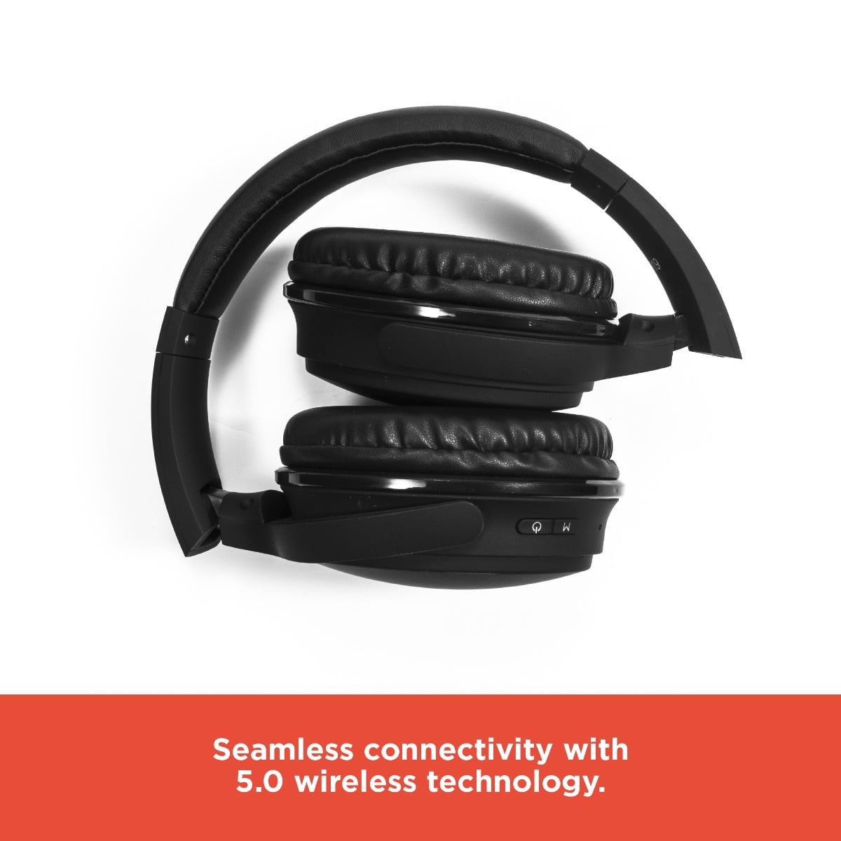 RadioShack Bluetooth Headphones V5.0 (250MAH, Black)