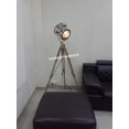 thumbnail image 3 of Studio Nautical Floor Lamp Searchlight Spotlight Tripod Decor, 3 of 4