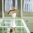thumbnail image 6 of Mannequin Head Model Hat Display Holder Freestanding Portable Cap Organizer Hat Bracket Caps Storage Rack for Beginner Stylist Home Salon Matte High Straight, 6 of 8