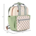 thumbnail image 2 of Itzy Ritzy Toddler Backpack - Daycare Bag - Features Adjustable Shoulder Straps, 2 Side Pockets & Spacious Interior with Wipeable Fabric Lining & Nam, 2 of 9