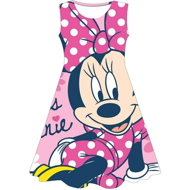 Disney Minnie Mickey Mouse impression 3D filles robe ?�t?� Minnie Mickey robe Mickey Mouse f??te 