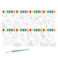 thumbnail image 1 of sweethay 8 pack/lote libro de almohadillas de pintura de acuarela hermosas obras maestras en cualquier lugar Mini almohadilla de pintura de pinturas B, 1 of 6
