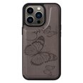 thumbnail image 2 of Allytech iPhone 13 Pro Max Wallet Case with Card Holder, PU Leather Butterfly Embossed Kickstand Magnetic Closure Shockproof Protection Case Cover for Apple iPhone 13 Pro Max 6.7",Gray, 2 of 9