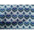 thumbnail image 3 of oneOone Tissu en Coton Cambric Imprimé Vagues Flammes BTY 56 Pouces de Large, 3 of 3