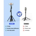 thumbnail image 2 of NEMOVA 68'' Auto Face Tracking Tripod for iPhone, 360&Acirc;&deg; Rotation Phone Tripod with Wireless Remote and Phone Holder, Selfie Stick Tripod for Android Phon, 2 of 7